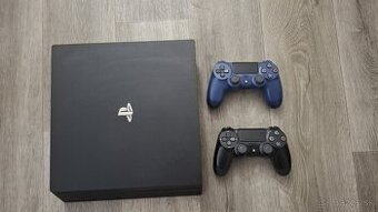 Na predaj PS4 Pro 1TB + 2 ovládače + hry