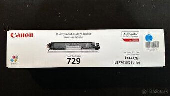 Predám toner Canon 729 modrý