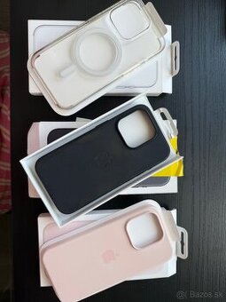 Originál kryty na iPhone 15 pro
