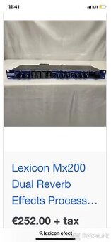 Lexicon Mx200 Dual Reverb