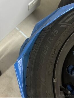 Predám letné kolesá na diskoch 175/65 r15