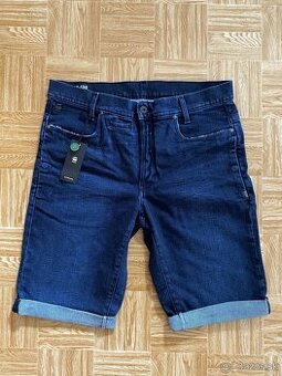 panske riflove sortky,kratasy G-STAR RAW D-STAQ velkost W35.