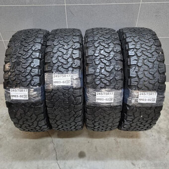 Letné offroad pneumatiky 245/75 R17 BFGOODRICH DOT3323