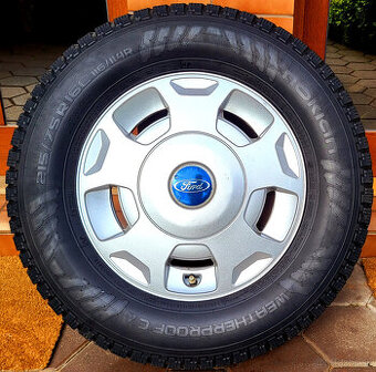 zimné kolá R16 5x160 orig. Ford Tranzit, pneu 215/75C