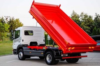 MERCEDES ATEGO 1218 TROJSTRANNÝ S3 SKLÁPAČ / VYKLÁPAČ EURO5