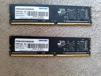 DDR4 - 2x4GB