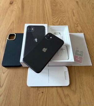 iPhone 11 64 gb Black - komplet príslušenstvo, záruka