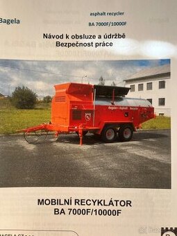 Mobilný recyklátor asfaltu Bagela BA7000 F