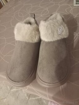 Teplé papučky