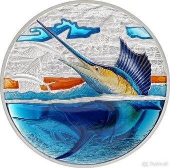 Predám Striebornú mincu 4 OZ – Príbehy Zeme – Evolúcia (2022