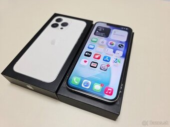 Apple iPhone 13 PRO 128GB SILVER,BATERKA 100%