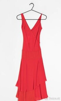 Dámske červené šaty L