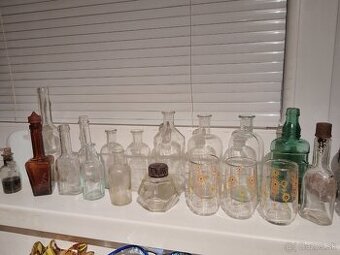 Staré fľaštičky a fľaše