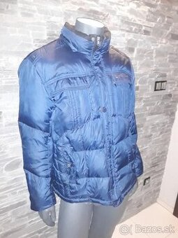 Zimna bunda tmavomodra TOMMY HILFIGER velkosť XL