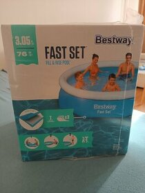 Bazén Bestway fast set 3,05 m x 76cm