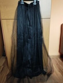 Krásna tylová dlhá sukňa