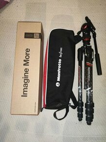 Manfrotto befree live carbon s video hlavou.