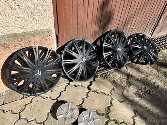 Puklice Citroen R14 čierne