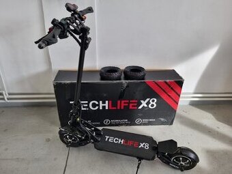 Elektrická kolobežka Techlife X8, 2x1000W