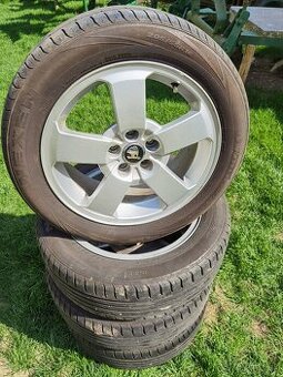 5x100 R16 plus letné pneumatiky 205/55/R16
