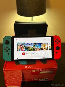 Nintendo Switch Oled 512GB + Hry