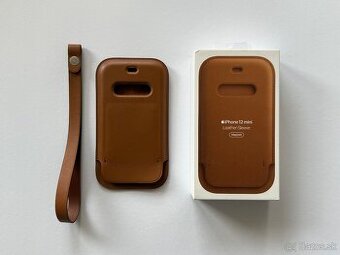 Apple iPhone 12 mini Leather Sleeve – TOP stav