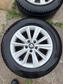 Seat elektróny R16 + zimné pneu