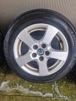 5x100R14 ALU DISKY ŠKODA
