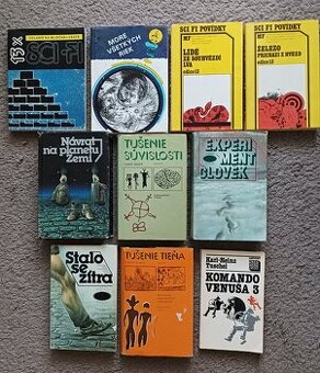 Predám sci-fi knihy