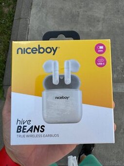 Slúchadlá Niceboy HIVE Beans White