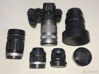 Lumix DMC-G6 a objektívy