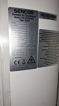 Prenosná klimatizacia Sencor