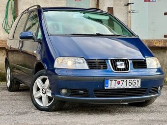 Seat Alhambra 1.9TDI 96kw 7miest 2006 Nová STK