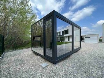 Predám mobilný, zateplený, moderný, dizajnový domček z ocele