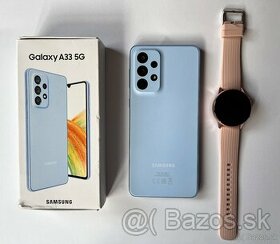 Predám Samsung Galaxy A33 5g+ hodinky Samsung Galaxy