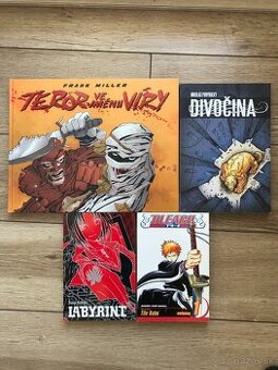 Komiks a manga na predaj (CZ / EN jazyk)