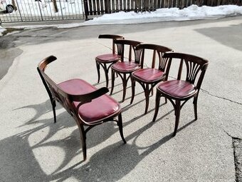 Set lavičky a 4 stoličiek