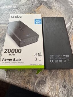 2 power banky 20000mAh- 20€
