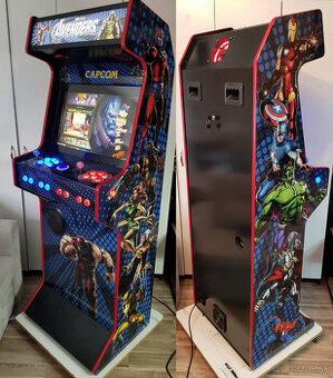Avengers Arcade automat, jukebox a virtuálny flipper