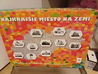 Spoločenská eko-hra Najkrajšie miesto na zemi - NOVÁ