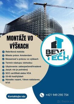 Výškový montér - konštrukcie