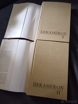 Predám knihy Dekameron I, Dekameron II Giovanni Boccaccio