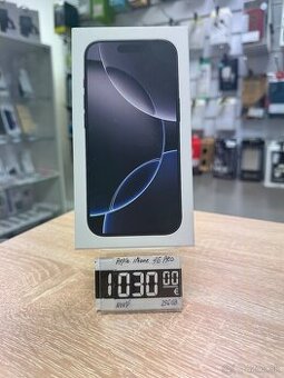 Apple iPhone 16 Pro 256gb black titan