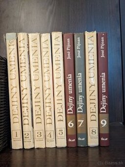 Dejiny umenia 1-9, José Pijoan