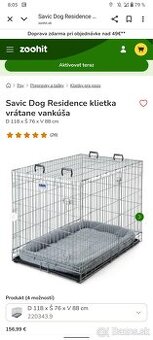 Klietka pre psa savic