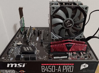 MSI základná doska B450 a grafická karta 2060S