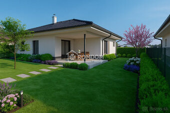 AKCIA PREDAJ murovaný 4-izb. bungalov (dom 4), Láb, okr. Ma