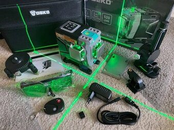 PPROFI 12 líniový krížový laser samonivelačný, MAXI výbava