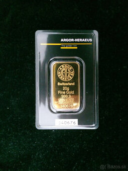 Investičné zlato 20g