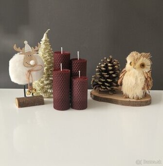 adventna sada sviecok bordova